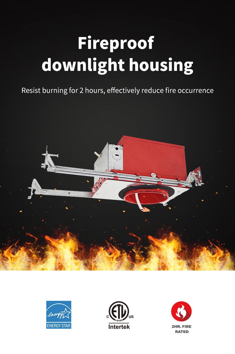 Fire Rated Downlights Housing
