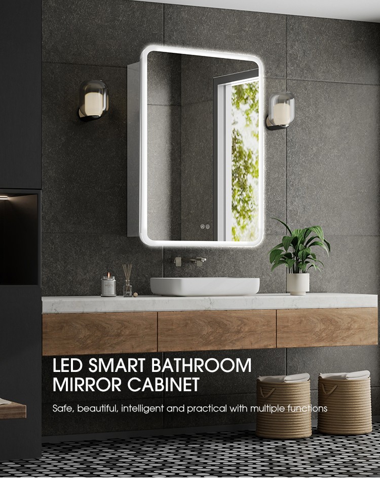 Anti Fog Bathroom Mirror Cabinet
