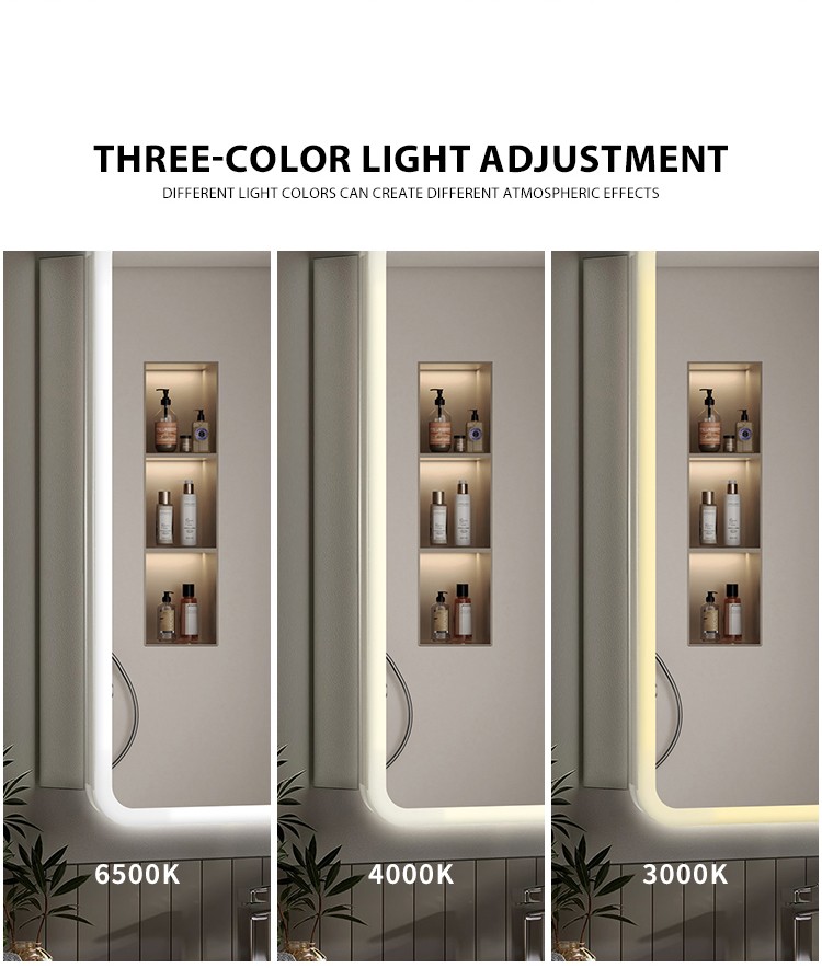 Anti Fog Bathroom Mirror Cabinet