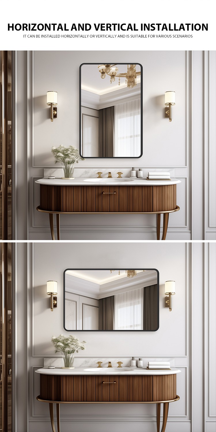 Framed Mirror for Bathroom