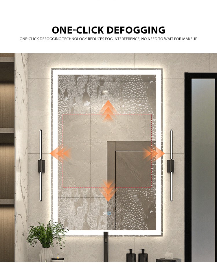 LED Bathroom Mirror With Light