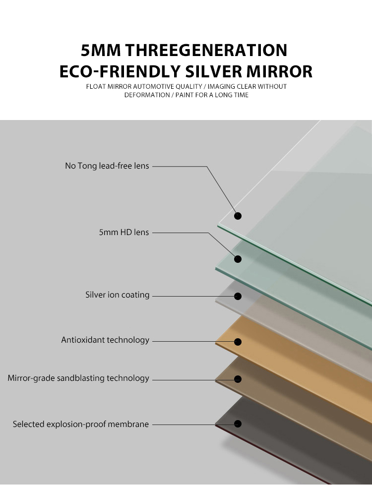 Rectangle LED Bathroom Mirror