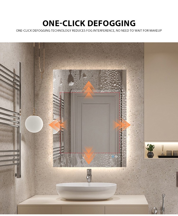 Rectangle LED Bathroom Mirror