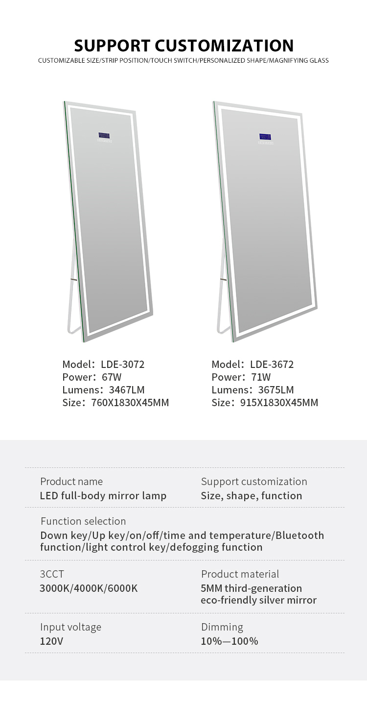 Extra Large Floor Mirror