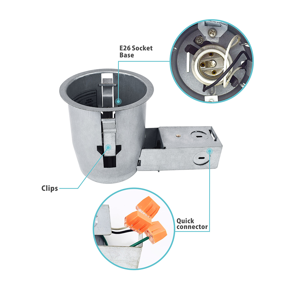 Ugradbeno kućište za downlight od 3,5 inča