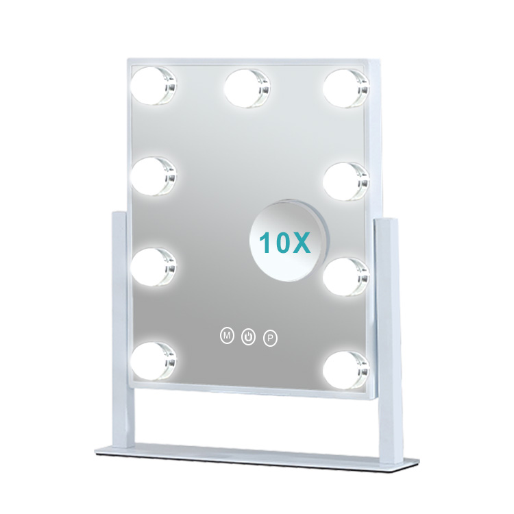 illuminated cosmetic mirror