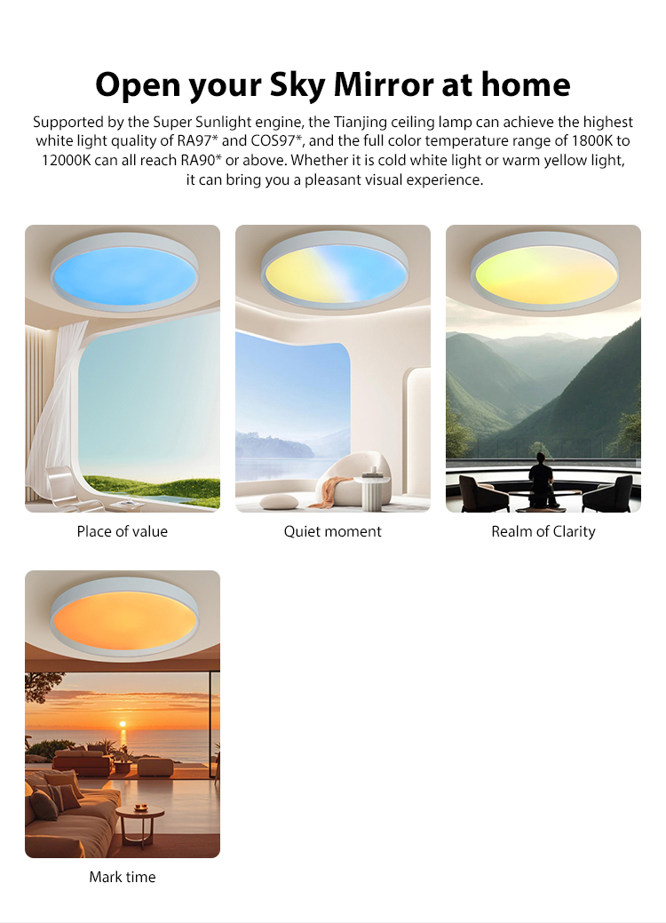 Full Spectrum Ceiling Lights