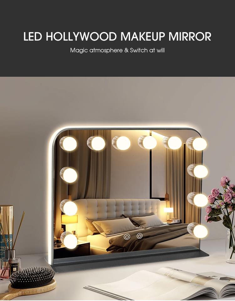 Hollywood Table Mirror Hollywood Table Mirror