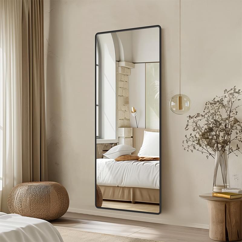 Full Body Vanity Mirror with Aluminum Alloy Frame