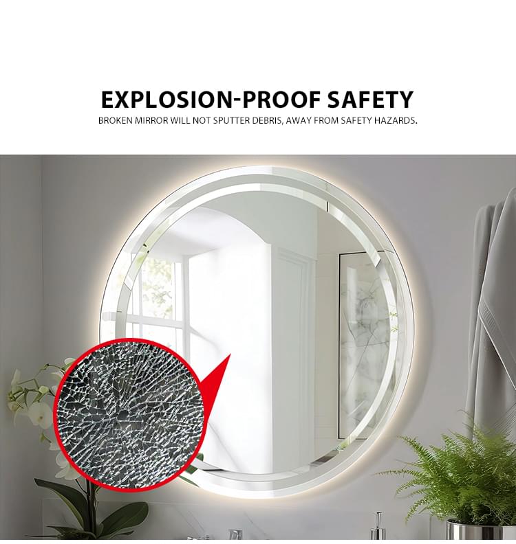 Bathroom Wall Mirror With Lights Bathroom Wall Mirror With Lights