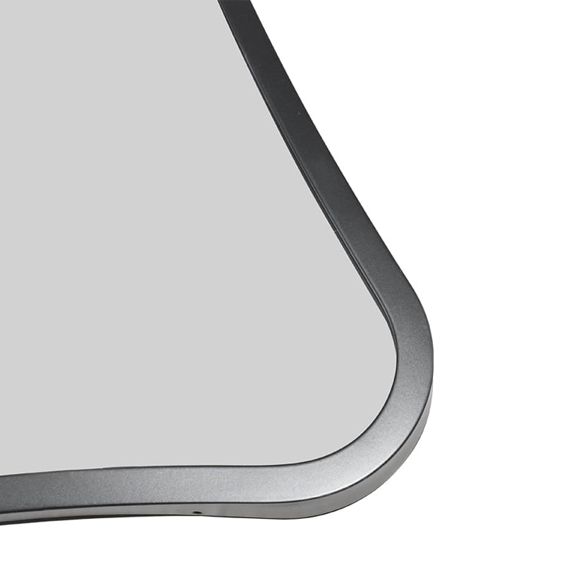 Black Aluminum Butterfly Vanity Mirror with Unique Wing-Shaped