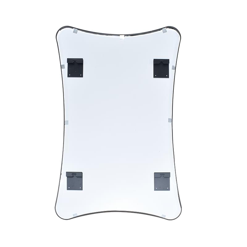 Black Aluminum Butterfly Vanity Mirror with Unique Wing-Shaped