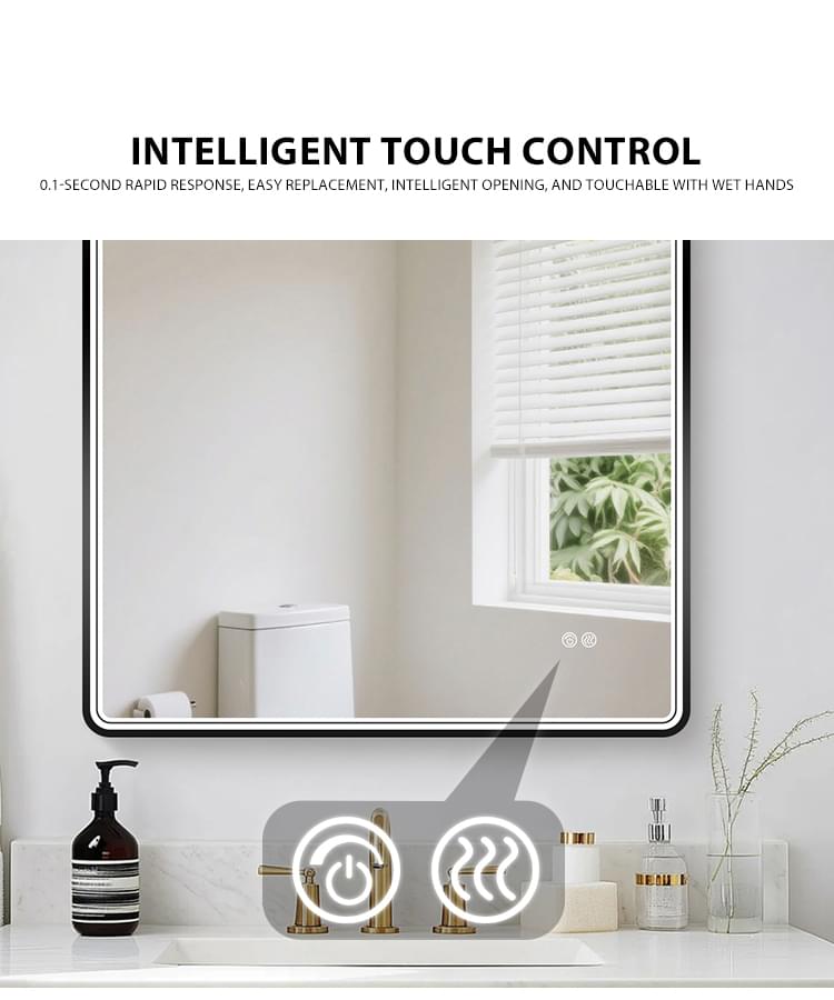 illuminated bathroom mirrors