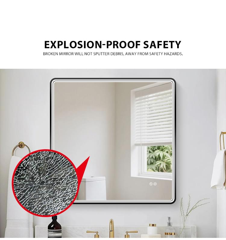 led bathroom mirrors