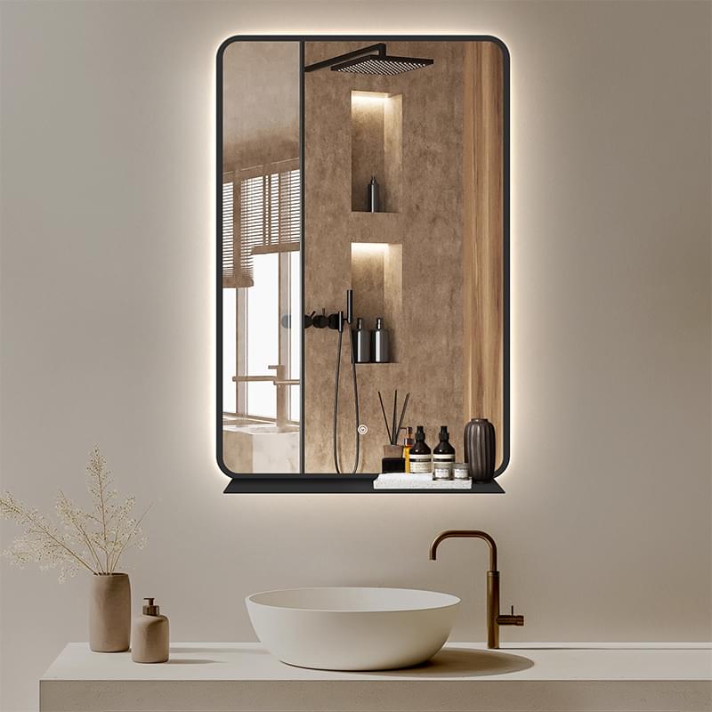 Bathroom Vanity Mirror With Lights And Storage