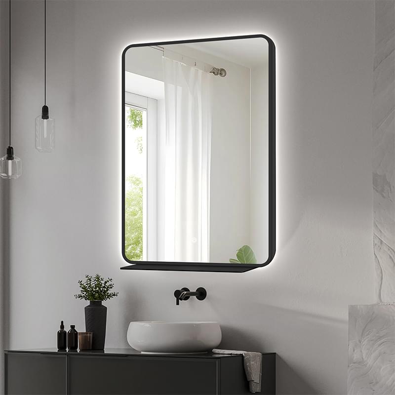 Bathroom Vanity Mirror With Lights And Storage