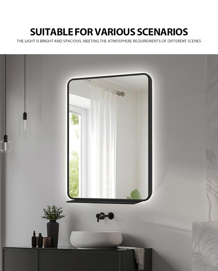 bathroom vanity mirror with lights