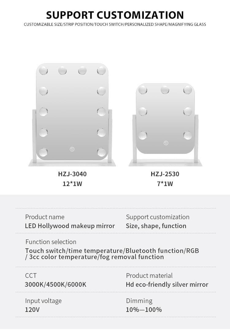 LED Hollywood Vanity Mirror