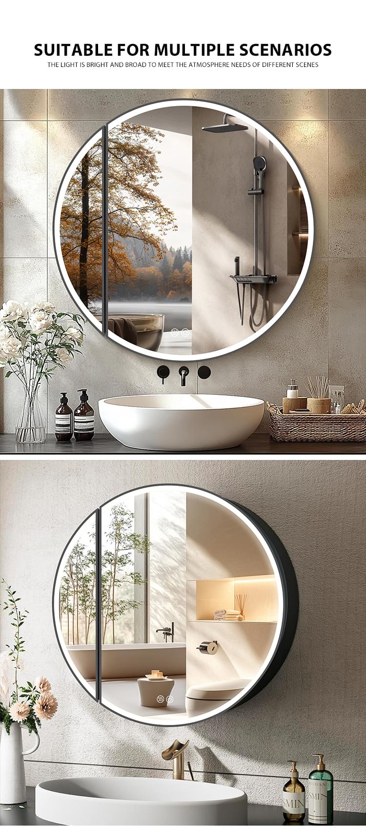 wall mount led medicine cabinet