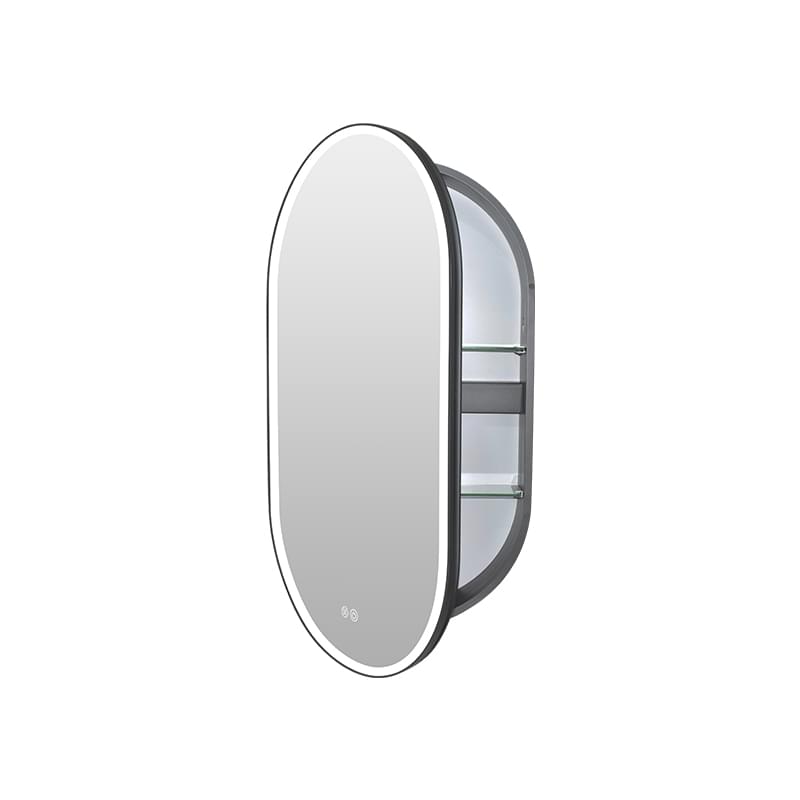 Front + Side-Emitting Wall Mount Led Medicine Cabinet