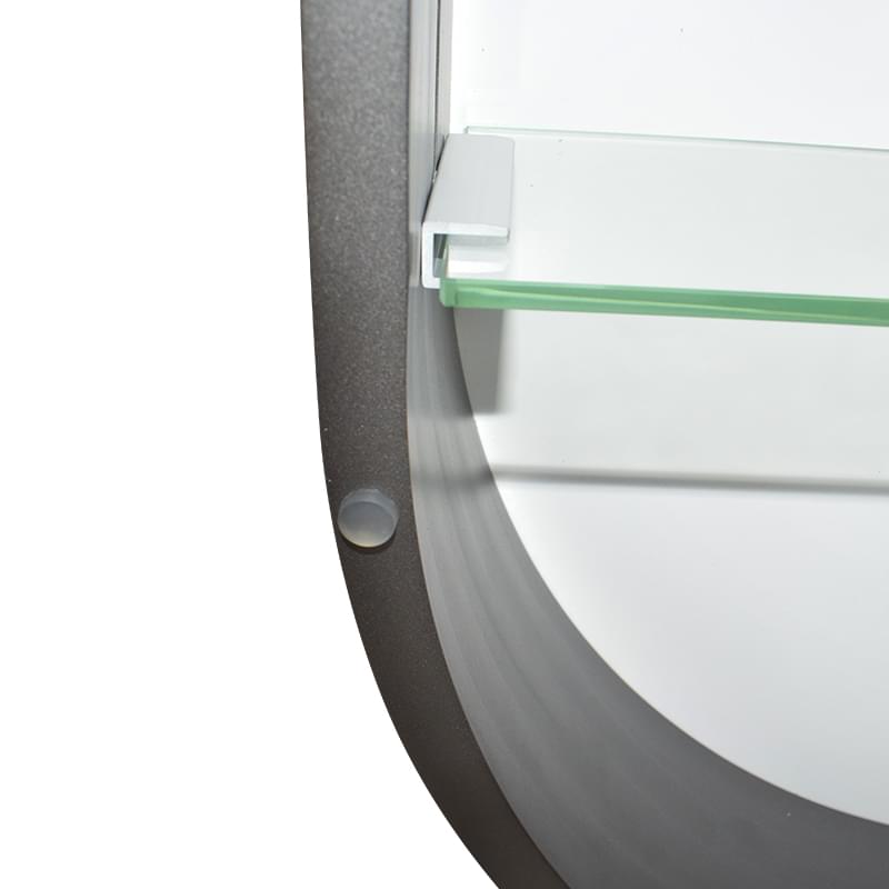 Front + Side-Emitting Wall Mount Led Medicine Cabinet