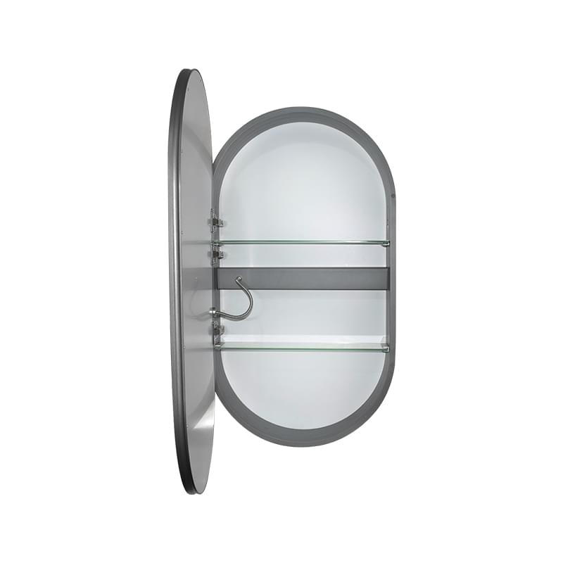 Front + Side-Emitting Wall Mount Led Medicine Cabinet