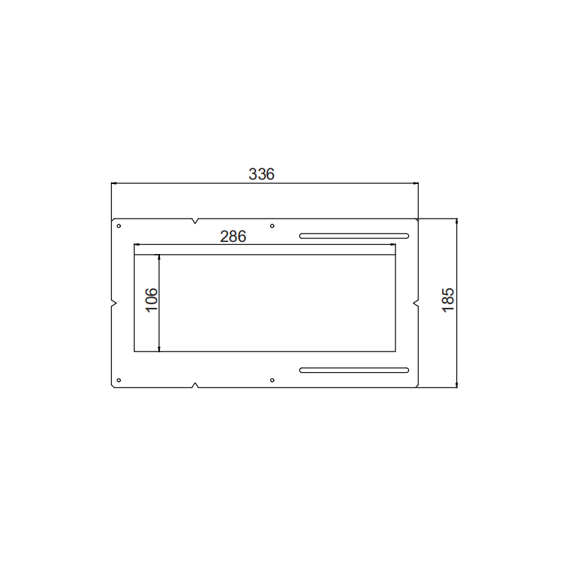North American Standard Galvanized Steel Mounting Plate for LED Light Fixtures