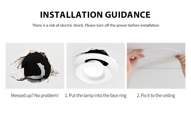 Recessed light trim adapter ring
