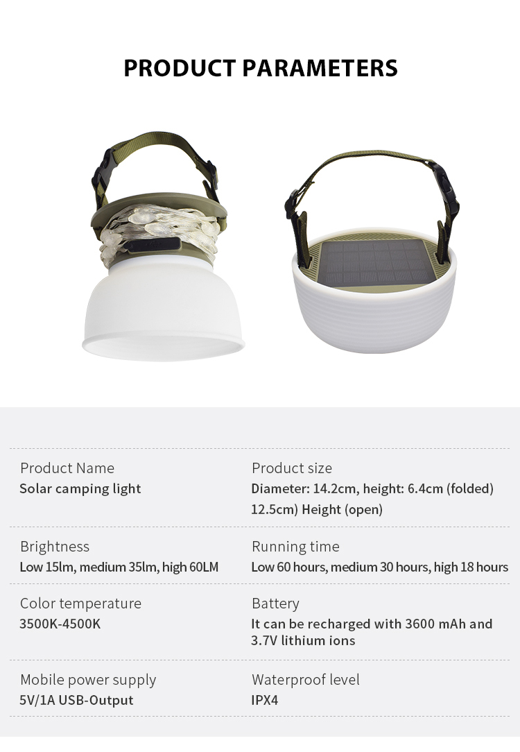 2-in-1 Camping Light