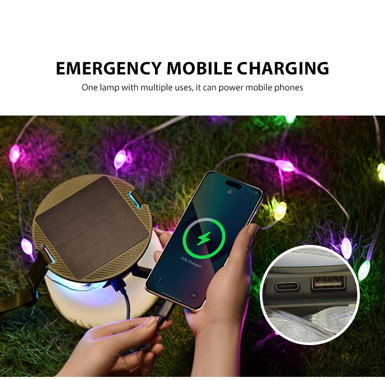 Portable Waterproof Camping Light