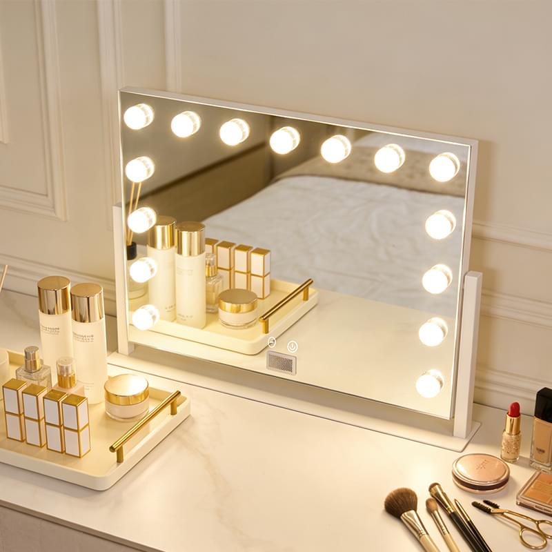 Negative Ion & Ozone Air Purification Hollywood Vanity Mirror