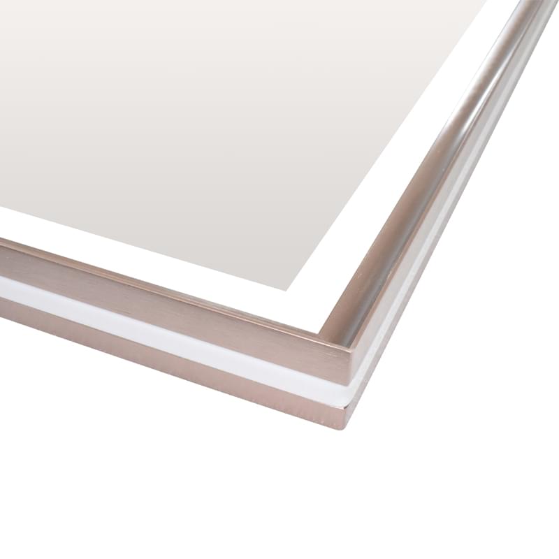 LED Bathroom Vanity Mirror | Dual Front & Side Lit Mirror Bathroom with Anti-Fog Function