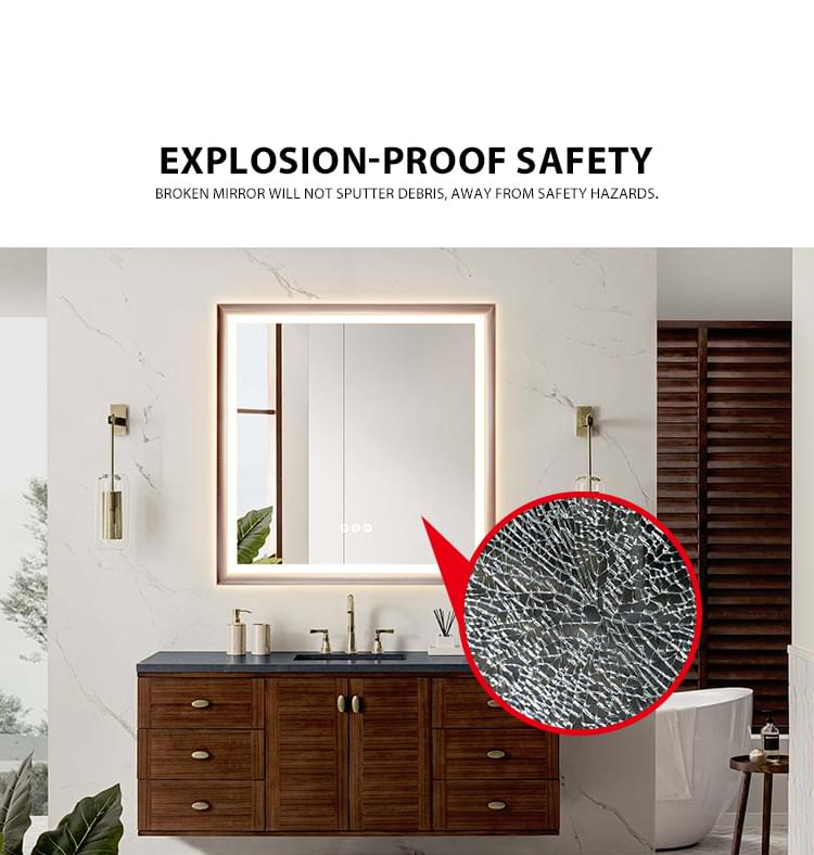 led bathroom mirror light