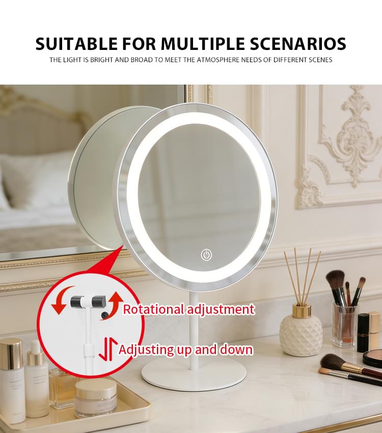 makeup vanity mirror with lights