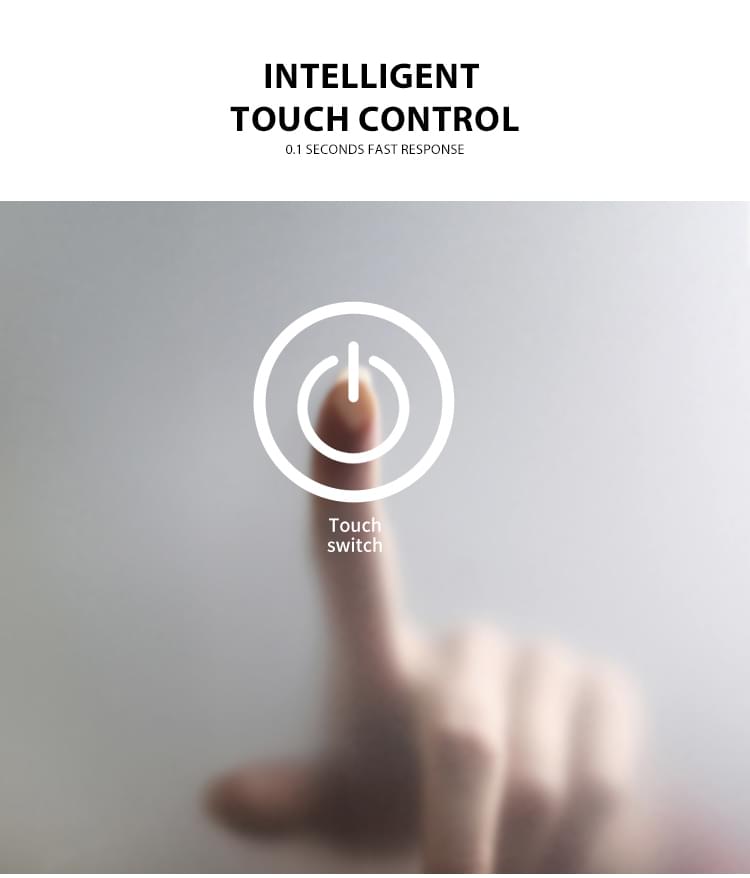 mirrored makeup vanity with lights