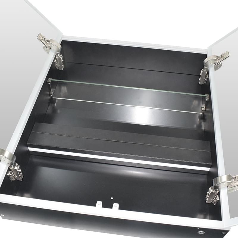 LED Bathroom Medicine Cabinet with Infrared Sensor & Internal Storage