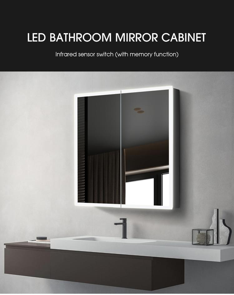 Medicine Cabinet with Infrared Sensor