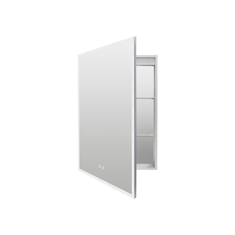 Recessed or Surface Mount LED Mirror Cabinet | Built-in Plug Socket