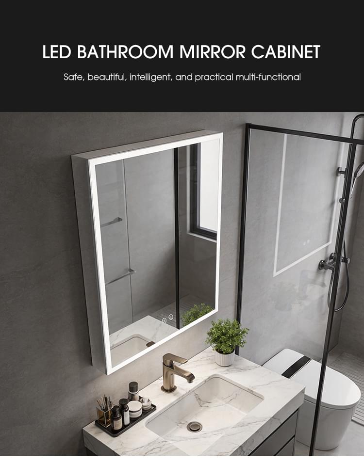 Surface Mount LED Mirror Cabinet