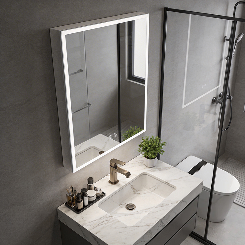 LED Bathroom Mirror Cabinet