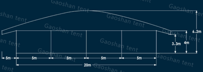 Curve tent