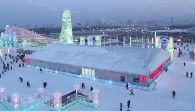 Gaoshan 겨울 텐트, 겨울에서 가장 아름다운 풍경