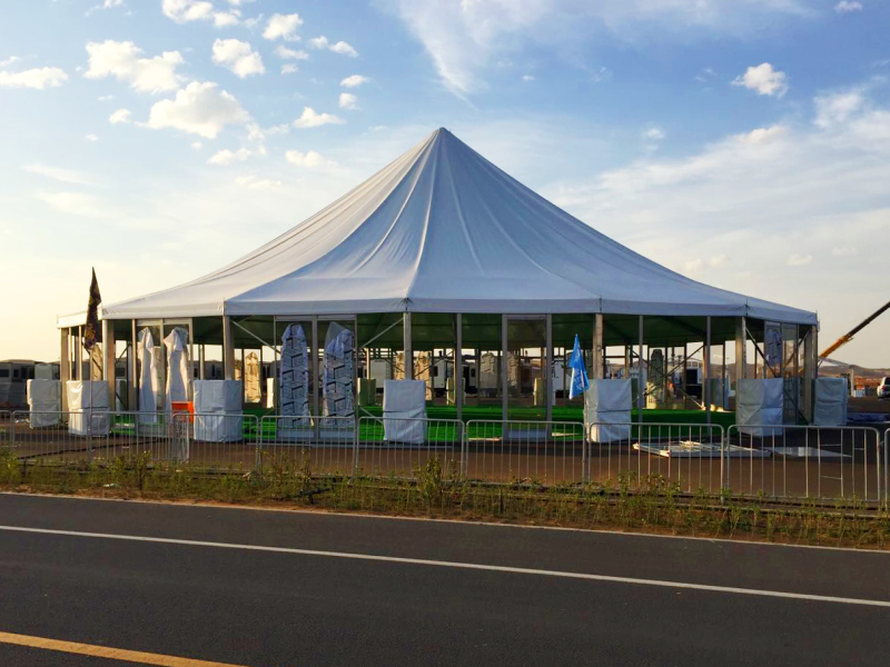 Дешевая многоугольная палатка для мероприятий