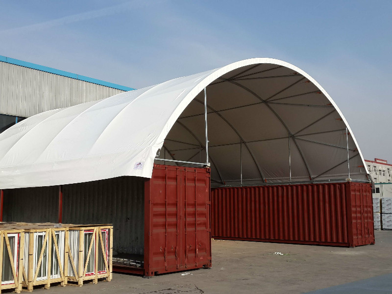 Cheap Container Curve Tent