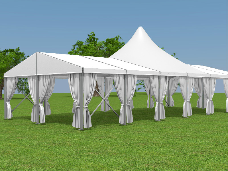 Wedding party tent