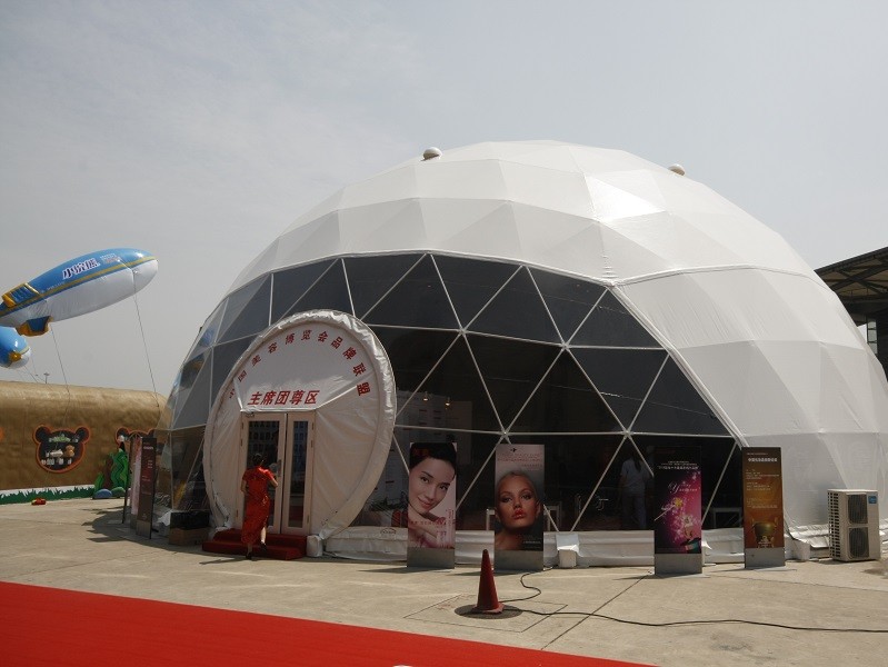 Carpa domo para ferias