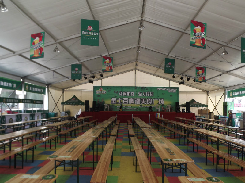 Beer festivel marquee tent