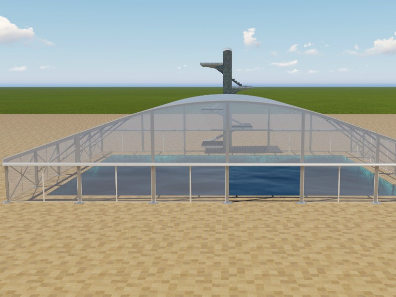 Arch Curve Tent For Sport