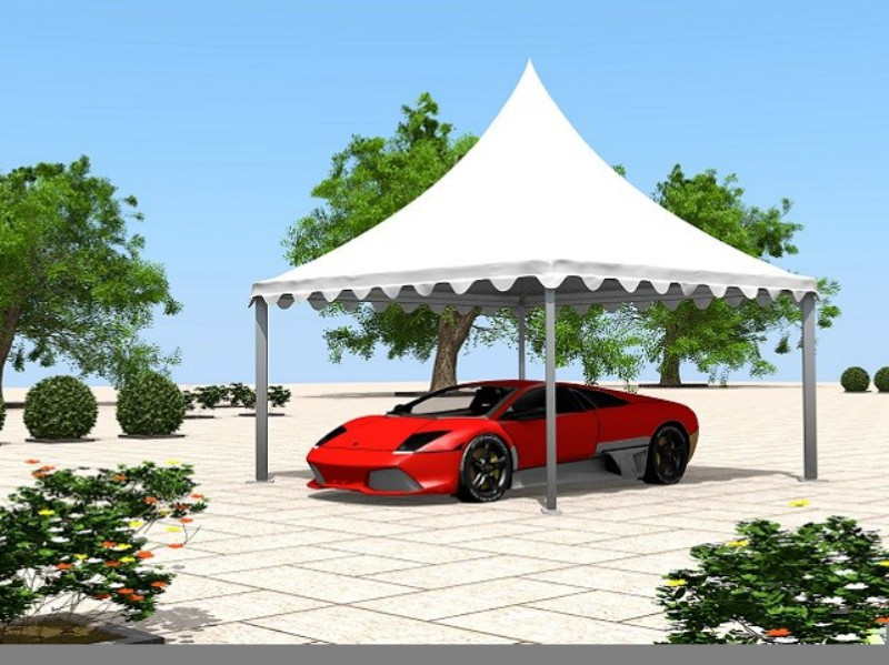 خيمة معرض السيارات