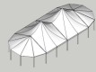 Надувная палатка с выдувной крышей